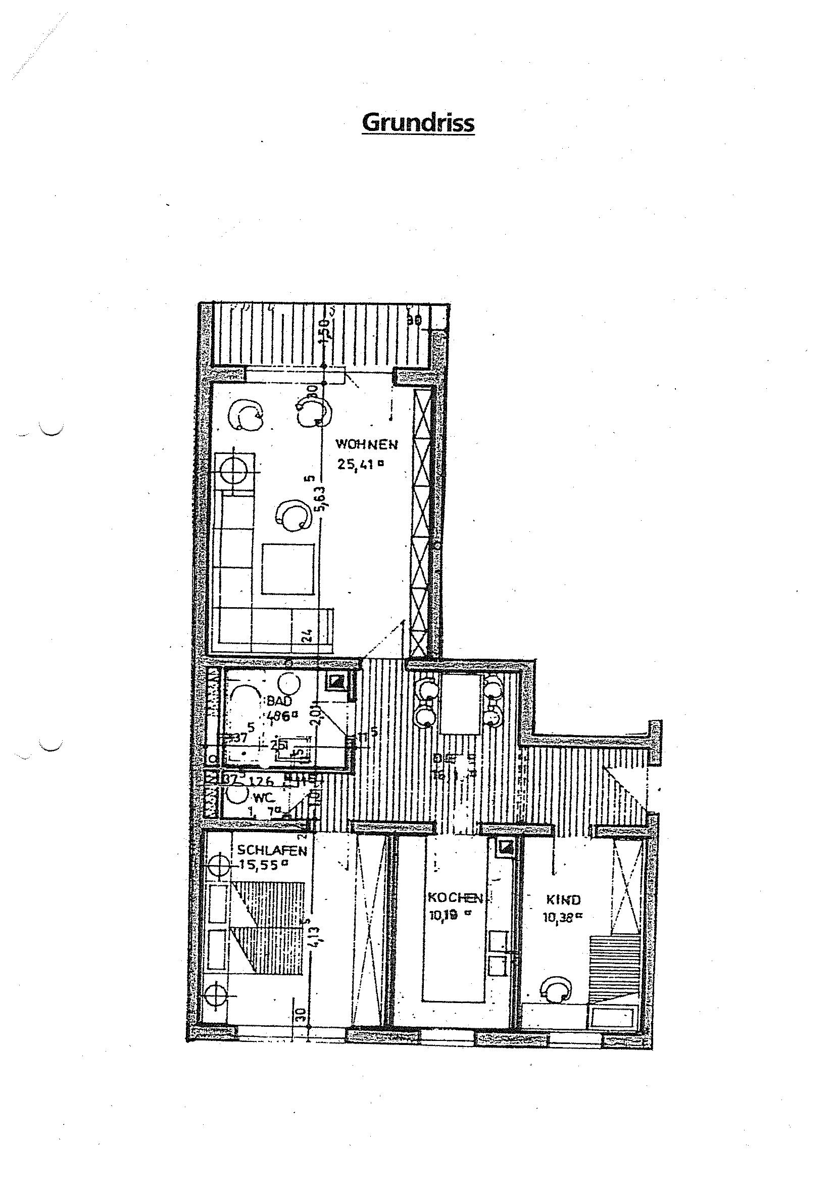 Wohnung zum Kauf 285.000 € 3,5 Zimmer 85 m²<br/>Wohnfläche 3.<br/>Geschoss Oderstrasse 22 Mühldorf Mühldorf a.Inn 84453