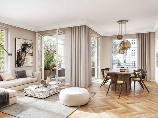 Wohnung zum Kauf 1.619.800 € 5 Zimmer 140,8 m² 2. Geschoss Rheingaustraße 29-30 Steglitz Berlin / Friedenau 12161