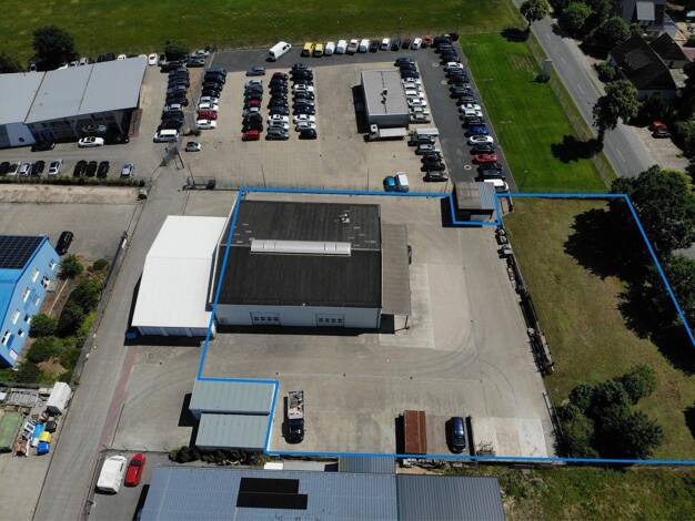 Lagerhalle zur Miete provisionsfrei 4.500 € 450 m² Lagerfläche Carl-Friedrich-Wilhelm-Borgward-Str. 4 Uphusen Achim 28832