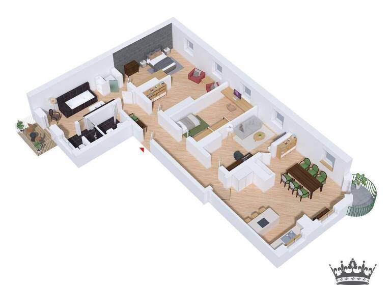 Wohnung zum Kauf 1.549.000 € 4 Zimmer 141 m² 2. Geschoss frei ab sofort Au-Haidhausen München 81541