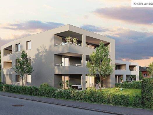 Terrassenwohnung zum Kauf - Erstbezug provisionsfrei 589.000 € 4 Zimmer 91,5 m² 1. Geschoss Wollgrasweg 4 Rankweil 6830