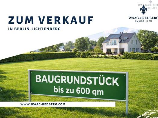 Grundstück zum Kauf 600 m² Grundstück Alt-Hohenschönhausen Berlin 13053