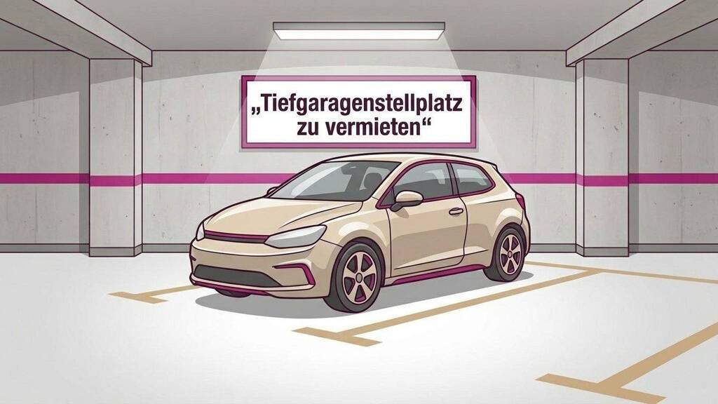 Tiefgaragenstellplatz zur Miete 83,30 € Karl-Joos-Straße 68 Kornwestheim 70806