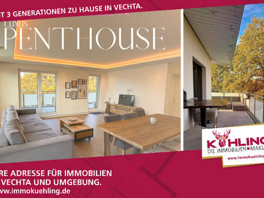 Penthouse zur Miete 1.490 € 5 Zimmer 145 m² EG frei ab 01.06.2026 Vechta 49377