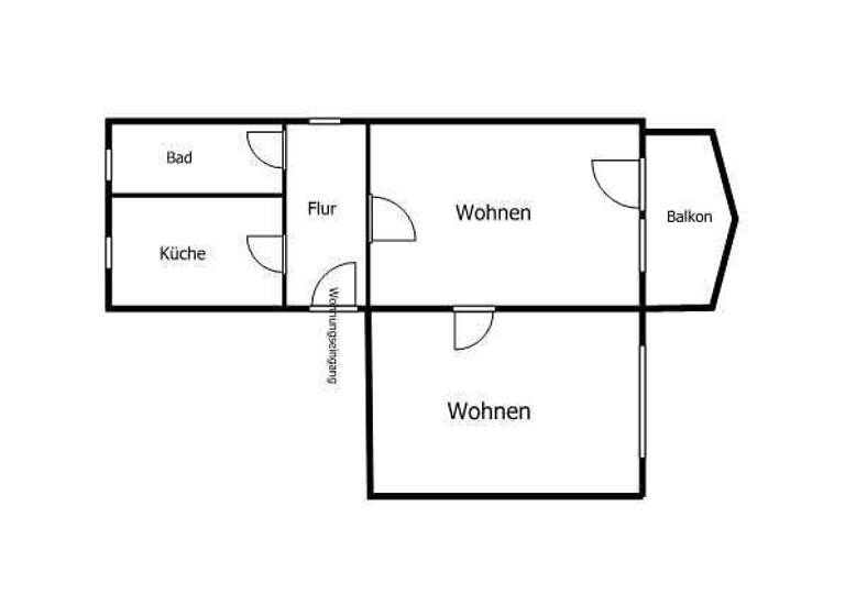 Wohnung zur Miete 270 € 2 Zimmer 48,8 m² 4. Geschoss frei ab sofort Schillerstraße 10 Adorf 08626