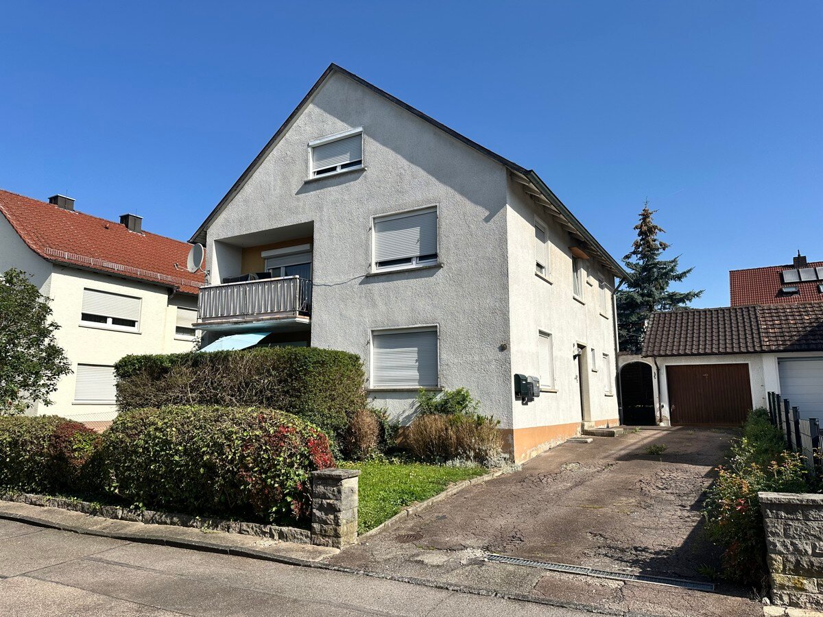 Mehrfamilienhaus zum Kauf 350.000 € 10 Zimmer 198 m²<br/>Wohnfläche 508 m²<br/>Grundstück Roter Buck - östlich Crailsheim 74564