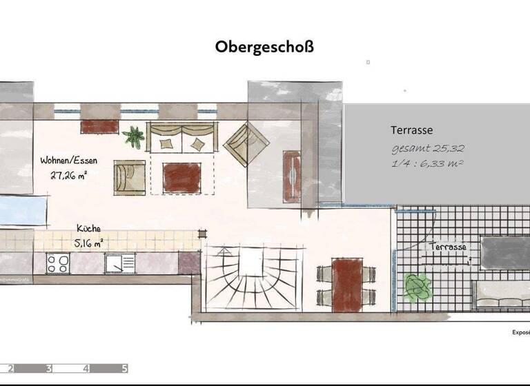 Maisonette zur Miete 940 € 2 Zimmer 79,6 m² Markt 4 Geesthacht 21502