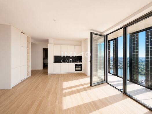 Wohnung zur Miete - Erstbezug 2.573 € 3 Zimmer 80,8 m² 40. Geschoss frei ab 01.11.2026 Donaustadt 1220