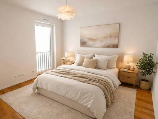 Wohnung zur Miete 1.350 € 2 Zimmer 63 m² Geschoss 4/4 frei ab 01.10.2026 Heerdt Stadtbezirk 4 40547
