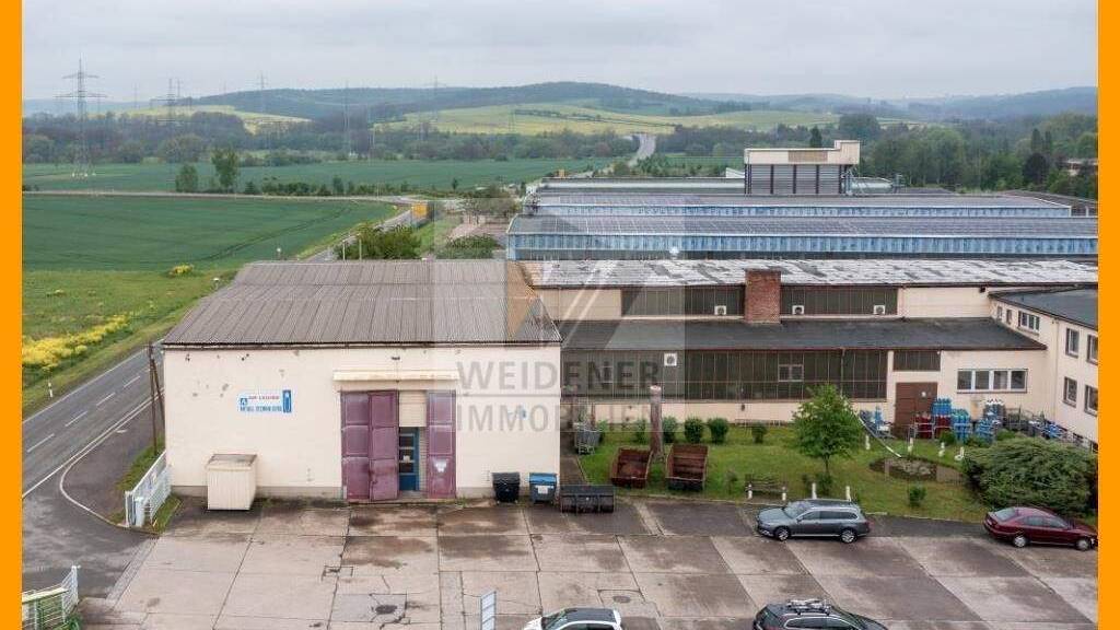 Lagerhalle zur Miete provisionsfrei 7.500 € 2.500 m² Lagerfläche teilbar ab 2.500 m² Niebraer Straße 10 Liebschwitz Gera 07549