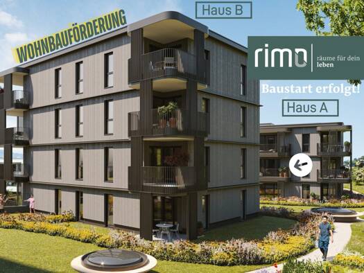 Terrassenwohnung zum Kauf - Erstbezug 209.000 € 1 Zimmer 28,6 m² 1. Geschoss Littastraße 12 Götzis 6840