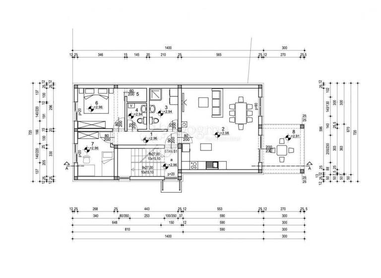 Wohnung zum Kauf 258.039 € 2 Zimmer 95 m² 1. Geschoss Staro Brestje