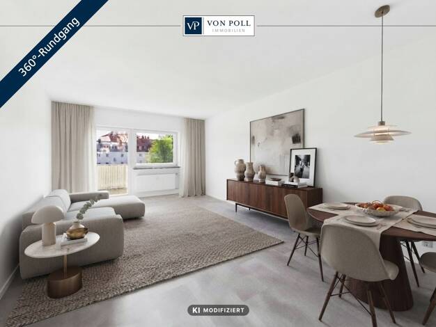 Wohnung zum Kauf 289.000 € 2 Zimmer 59 m² 2. Geschoss St Johannis Nürnberg 90419