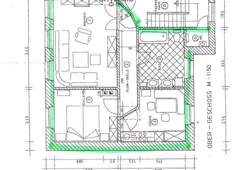 Studio zur Miete 470 € 2 Zimmer 62 m² Bad Bertrich 56864