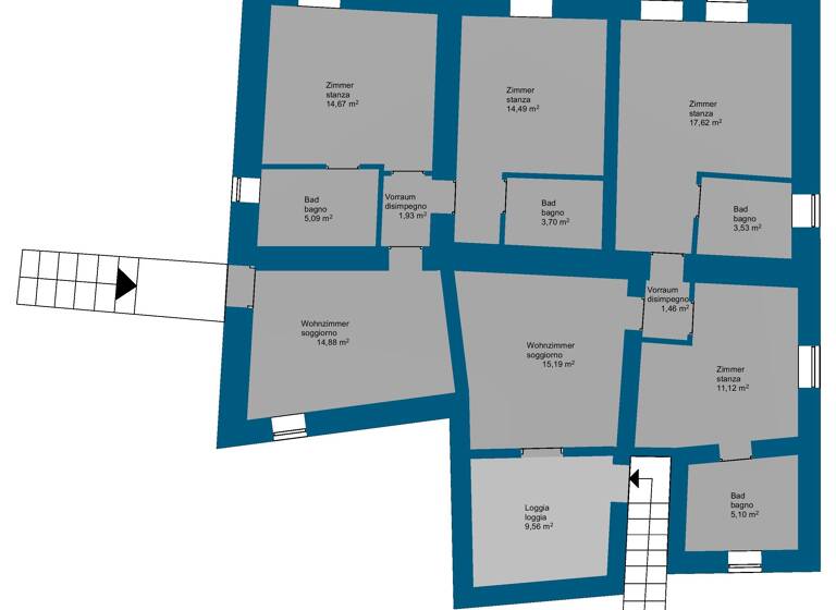 Haus zum Kauf 1.050.000 € 4 Zimmer 425 m² 320.000 m² Grundstück frei ab sofort Radicofani