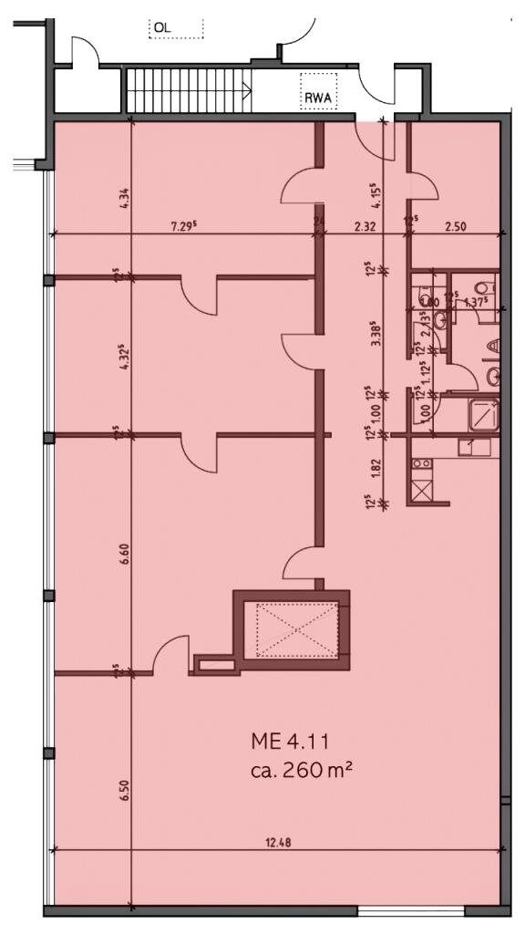 Bürofläche zur Miete 7,80 € 260 m²<br/>Bürofläche ab 260 m²<br/>Teilbarkeit Kalb-Siedlung / Weikershof 61 Fürth 90763