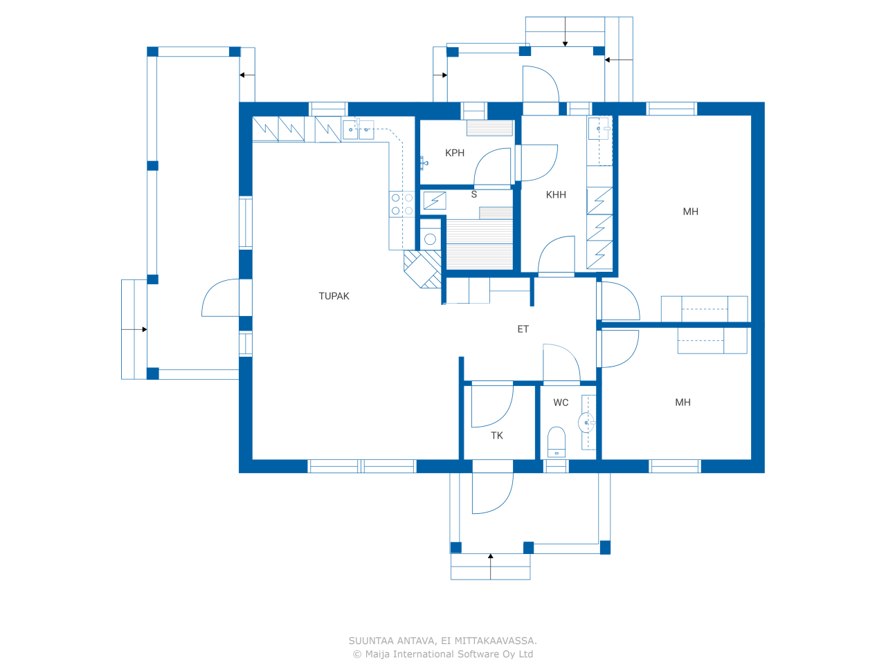 Einfamilienhaus zum Kauf 235.000 € 1 Zimmer 88,5 m²<br/>Wohnfläche 2.348 m²<br/>Grundstück Viertolantie 38 Tuusula 05400