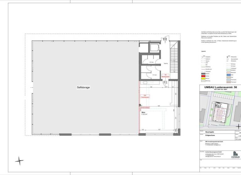 Halle/Industriefläche zur Miete 767 € 57,2 m² Lagerfläche Lustenauer Straße 56 Dornbirn 6850