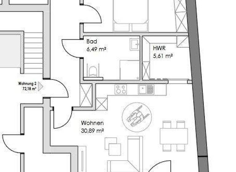 Wohnung zum Kauf 367.500 € 2 Zimmer 74,5 m² EG Stadtzentrum Emden 26721
