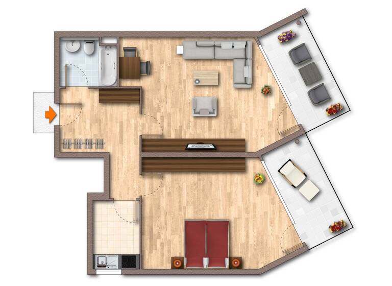 Wohnung zum Kauf 270.000 € 2,5 Zimmer 72,6 m²<br/>Wohnfläche Oberuhldingen Uhldingen-Mühlhofen 88690