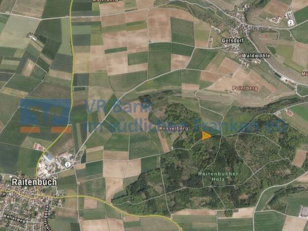 Land-/Forstwirtschaft zum Kauf 8.673 € 3.469 m² Grundstück Gersdorf Nennslingen 91790