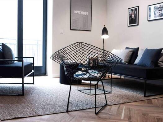 Wohnung zur Miete 1.250 € 2 Zimmer 52,5 m² EG frei ab 01.01.2026 Mainluststr. 15 Bahnhofsviertel Frankfurt 60329