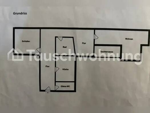 Wohnung zur Miete Tauschwohnung 970 € 2 Zimmer 107 m² 5. Geschoss Albertstadt Dresden 01099