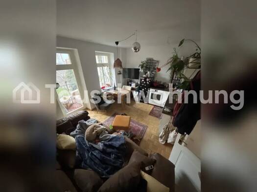 Wohnung zur Miete Tauschwohnung 430 € 1,5 Zimmer 48 m² 1. Geschoss Plagwitz Leipzig 04229