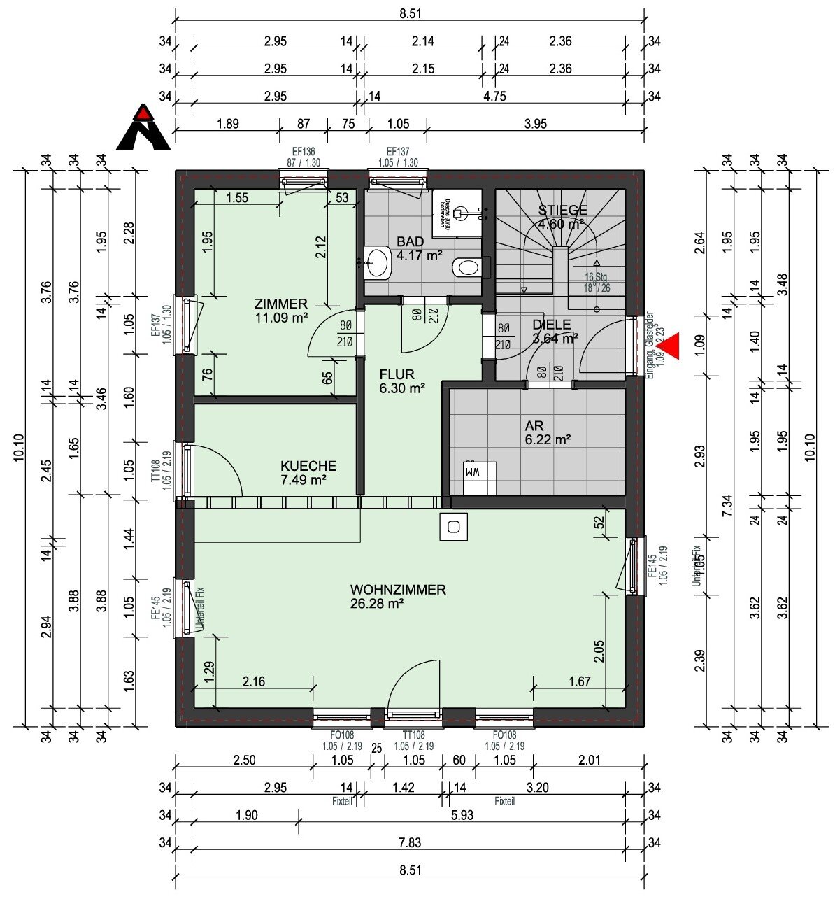 Einfamilienhaus zum Kauf 689.000 € 5 Zimmer 129 m²<br/>Wohnfläche 1.200 m²<br/>Grundstück Münchsdorf Vilsheim - Münchsdorf 84186