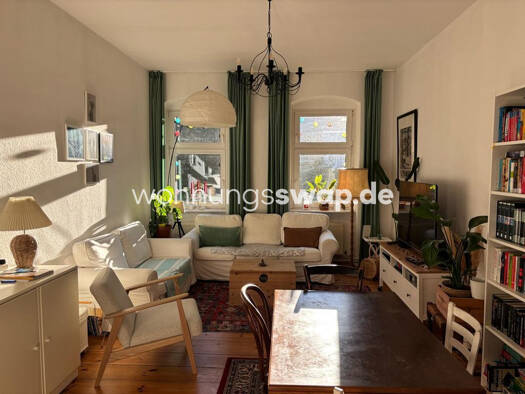 Wohnung zur Miete Tauschwohnung 562 € 3 Zimmer 74 m² 2. Geschoss Moabit Mitte 10553