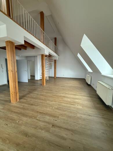 Maisonette zur Miete 1.650 € 5 Zimmer 189 m² Dachgeschoss, 4. Geschoss frei ab sofort Große Steinstraße 53 Nördliche Innenstadt Halle (Saale) 06108
