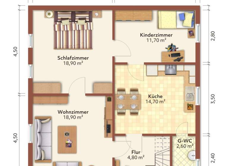 Einfamilienhaus zum Kauf provisionsfrei 160.000 € 5 Zimmer 110 m² 9.892 m² Grundstück Peeselin Hohenmocker 17111