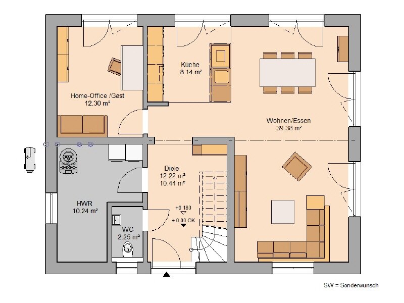 Einfamilienhaus zum Kauf 462.047 € 5 Zimmer 143 m²<br/>Wohnfläche 556 m²<br/>Grundstück Medingen Ottendorf-Okrilla 01458