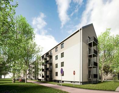 Wohnung zur Miete 333 € 2 Zimmer 44,3 m² 3. Geschoss frei ab sofort Straße des Friedens 72 Merseburg Merseburg 06217