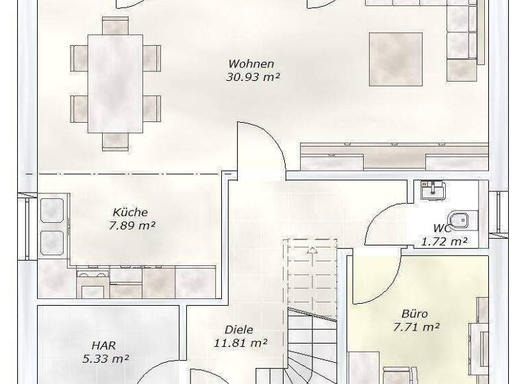 Einfamilienhaus zum Kauf provisionsfrei 343.303 € 5 Zimmer 120 m² 612 m² Grundstück Großpötzschau 12 a Pötzschau Rötha 04571