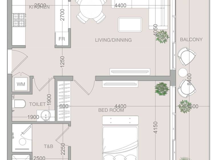 Wohnung zum Kauf provisionsfrei 290.609 € 2 Zimmer 74,7 m² Dubai 00000