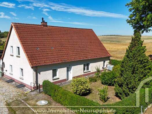 Einfamilienhaus zum Kauf 159.000 € 5 Zimmer 110 m² 1.496 m² Grundstück Krangen Neuruppin 16818