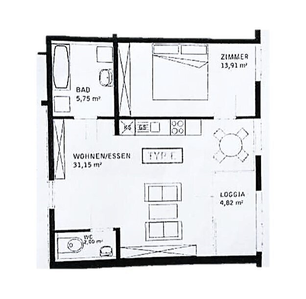 Wohnung zur Miete 832 € 2 Zimmer 53 m²<br/>Wohnfläche 6.<br/>Geschoss ab sofort<br/>Verfügbarkeit Hertha-Firnberg-Straße Wien 1100