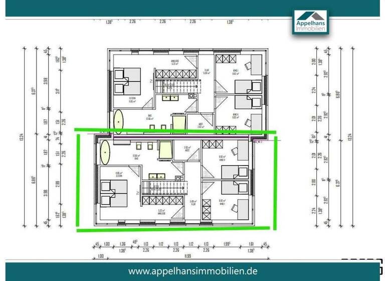 Doppelhaushälfte zum Kauf - Erstbezug provisionsfrei 433.000 € 4 Zimmer 120 m² 278 m² Grundstück Lüstringen Osnabrück 49086