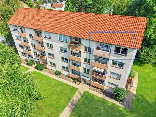 Wohnung zum Kauf 119.000 € 3 Zimmer 62 m² 3. Geschoss Innenstadt Detmold 32756