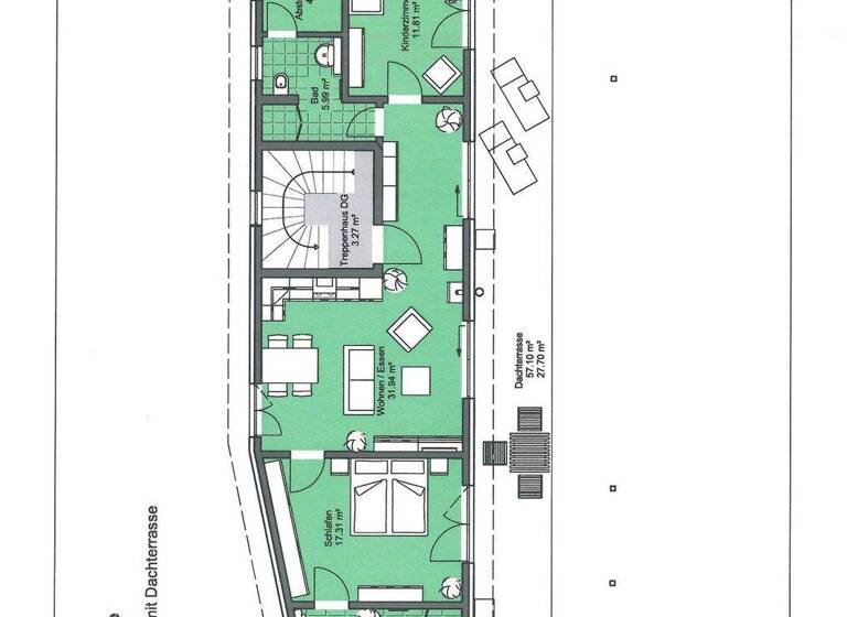 Wohnung zum Kauf 450.000 € 3 Zimmer 110,4 m² 3. Geschoss Hohe Düne Rostock 18119