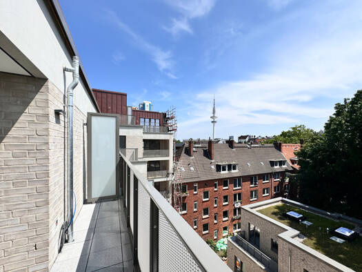 Wohnung zum Kauf - Neubau provisionsfrei 749.000 € 2 Zimmer 56,6 m² 6. Geschoss Bartelsstraße 65 Sternschanze Hamburg 20357