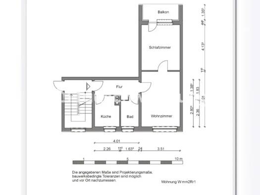 Wohnung zur Miete Tauschwohnung 380 € 2 Zimmer 49 m² 3. Geschoss Reutershagen West 18069