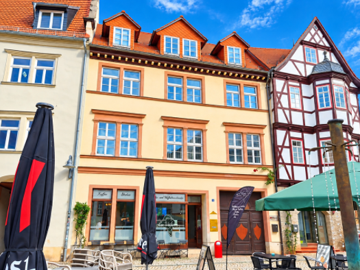 Wohn- und Geschäftshaus zum Kauf 79.000 € 7 Zimmer 127 m² Bürofläche Kornmarkt 6 Sangerhausen Sangerhausen 06526