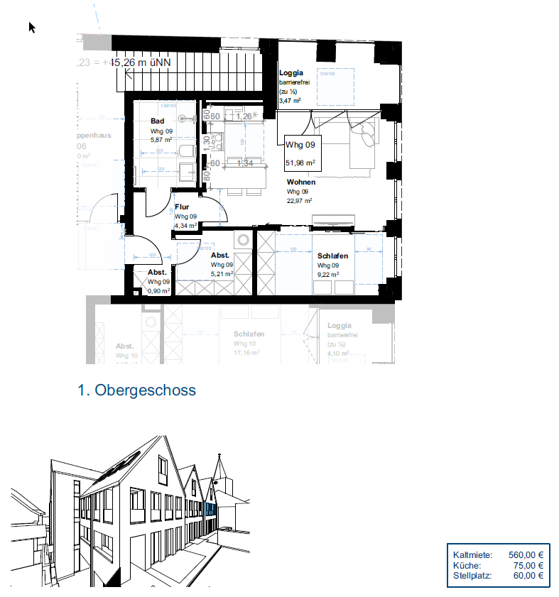 Wohnung zur Miete 560 € 2 Zimmer 52 m²<br/>Wohnfläche 01.02.2025<br/>Verfügbarkeit Emsbüren Emsbüren 48488