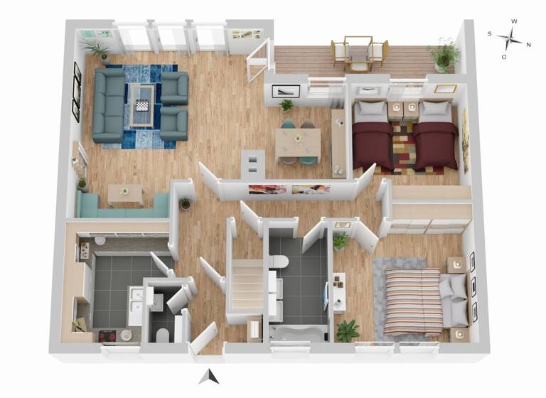 Einfamilienhaus zum Kauf 299.000 € 5 Zimmer 135 m² 1.596 m² Grundstück Breitenbronn Aglasterhausen 74858