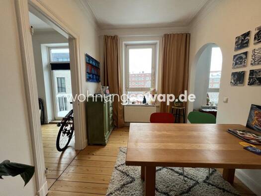 Wohnung zur Miete Tauschwohnung 794 € 3 Zimmer 55 m² 3. Geschoss Altona-Nord Altona 22769