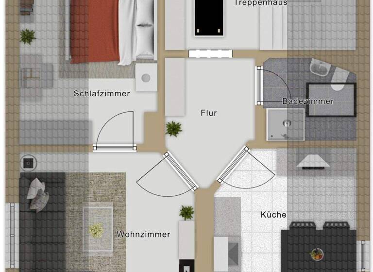 Wohnung zur Miete 550 € 2 Zimmer 45 m² frei ab 01.04.2026 Kernstadt Paderborn 33098