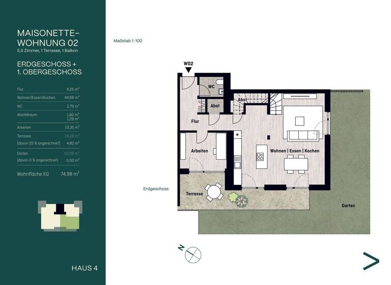 Maisonette zum Kauf provisionsfrei 661.000 € 5,5 Zimmer 147 m² EG Schillerstraße Wermelskirchen 42929