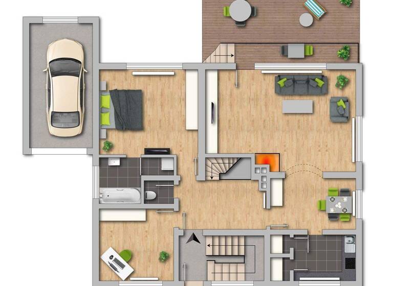 Einfamilienhaus zum Kauf 450.000 € 7 Zimmer 203 m² 723 m² Grundstück Stübecken Hemer 58675